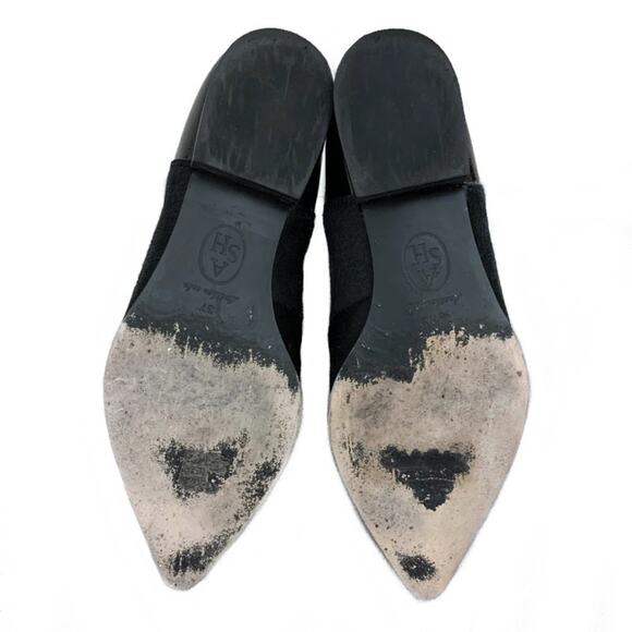 ASH Bliss Star Booties Calf Hair Patent Leather - Picture 6 of 7